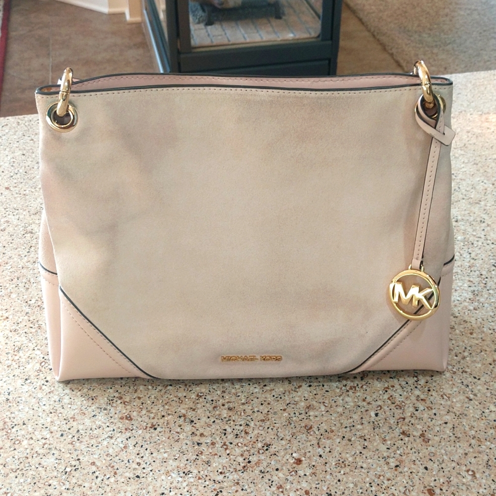 Michael Kors Nicole Med Shoulder Handbag - Blossom